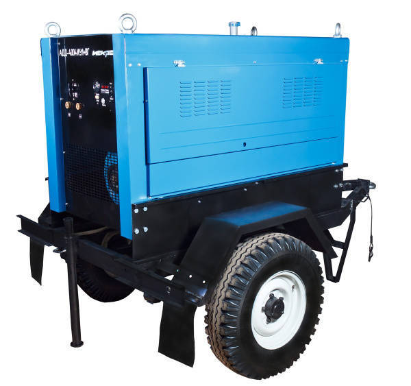 картинка Агрегат сварочный прицепной АДД-2х2502 П + ВГ ИУ1 (на шасси) от компании Нова Механика